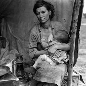 300px Migrant Mother alternative version LOC fsa.8b29527